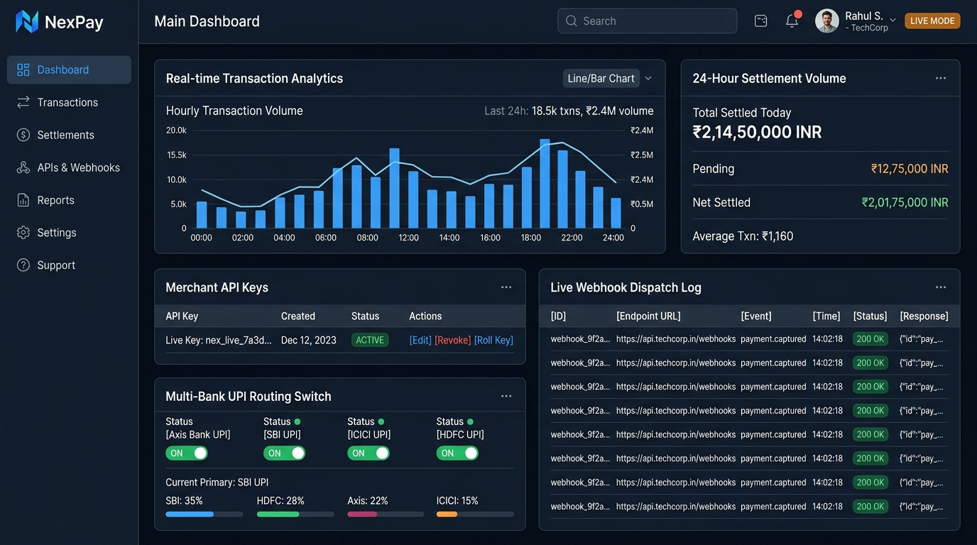 Custom Payment Platform