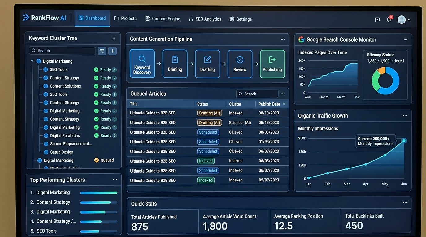 Autonomous AI SEO Engine